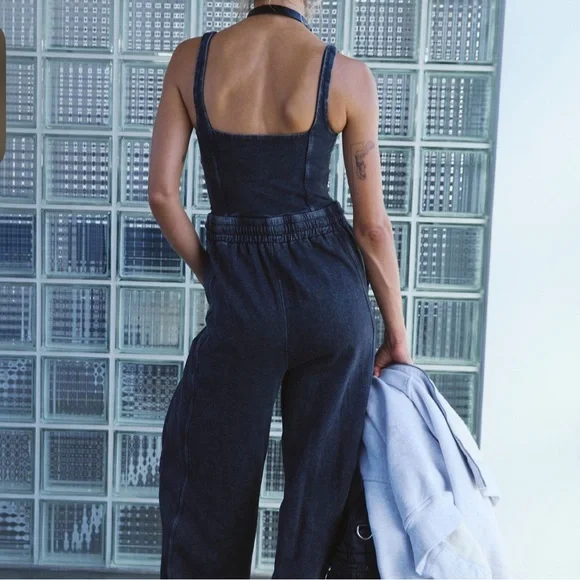 NWT Free People Movement Inbound Onesie Jumpsuit - Picture 3 of 7